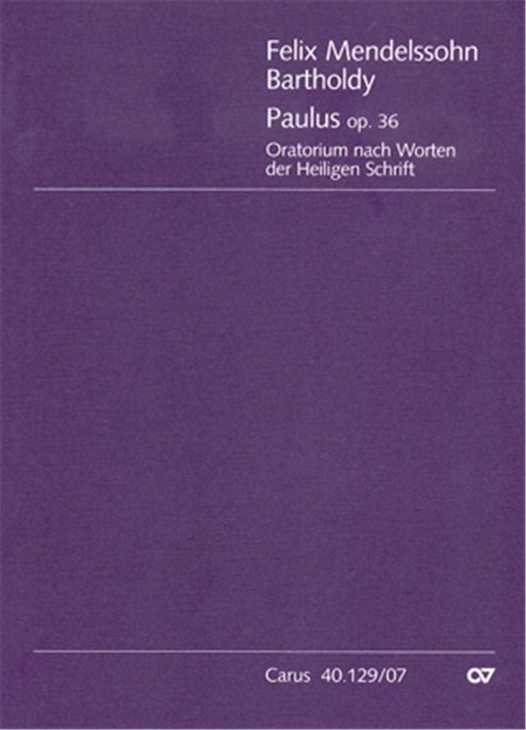 Paulus MWV A 14